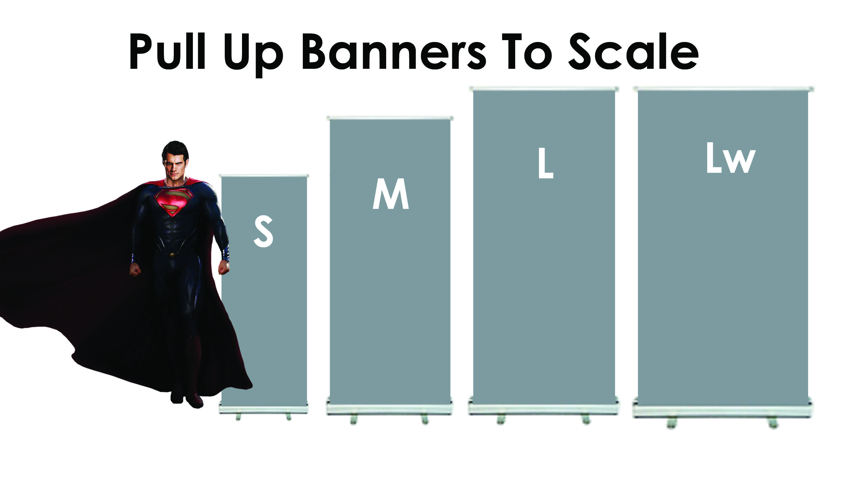 Pull Up Banner Dimensions